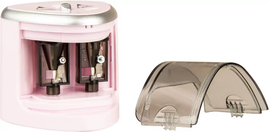 Strigo. Temperówka elektryczna, różowa - tantis.pl