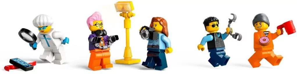 LEGO® CITY. Policyjna ciężarówka z laboratorium kryminalnym 60418 - tantis.pl