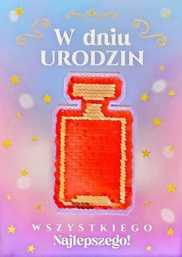 Karnet Urodziny Cekiny - tantis.pl
