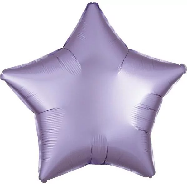 Balon foliowy Lustre Pastel lila gwiazda 48cm - tantis.pl