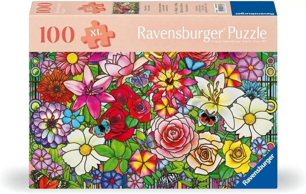 Puzzle XL 100 Kwiaty - tantis.pl
