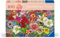 Puzzle XL 100 Kwiaty - tantis.pl