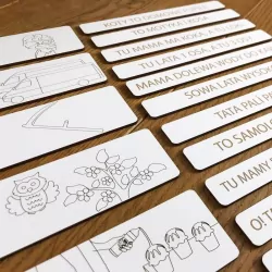 Układanka. Zdania z sylab prymarnych, część 3