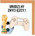 Karnet okolicznościowy. Urodziny. Naem - tantis.pl
