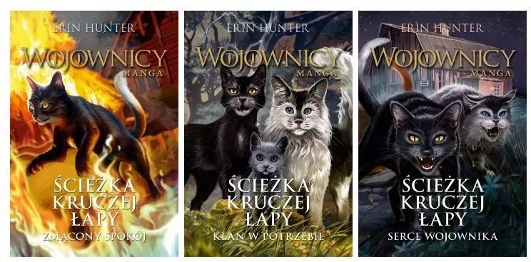 Pakiet: Wojownicy. Manga. Ścieżka Kruczej Łapy - tantis.pl