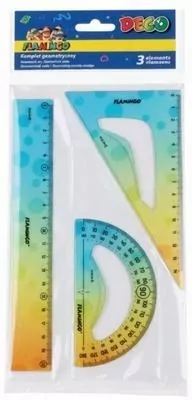 Zestaw geometryczny tęczowy - tantis.pl