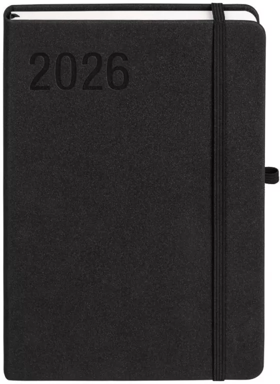 Kalendarz 2026 A5 Sakura czarny DNS - tantis.pl
