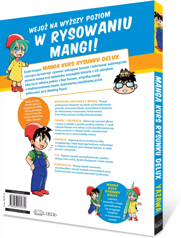 Manga. Kurs rysunku Delux - tantis.pl