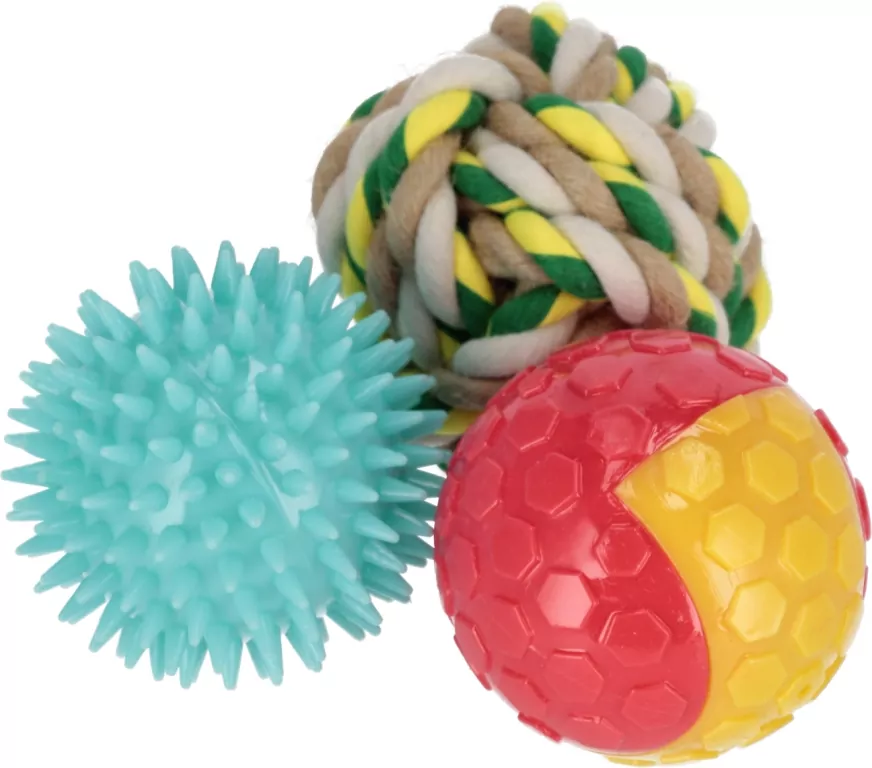 Piłka dla Psa kolorowe - tantis.pl