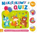 Naklejkowy quiz 4+. Aktywizująca książeczka malucha - tantis.pl