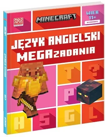 Język angielski. Minecraft. Megazadania 11+ - tantis.pl