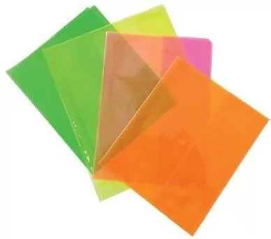 Okładka neonowa na zeszyt A5 212x304. 10 sztuk - tantis.pl