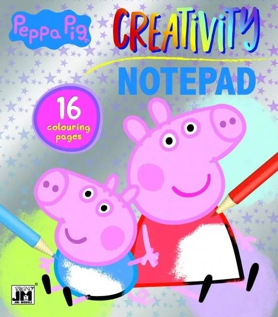Notatnik kreatywny Świnka Peppa 16 kartek - tantis.pl