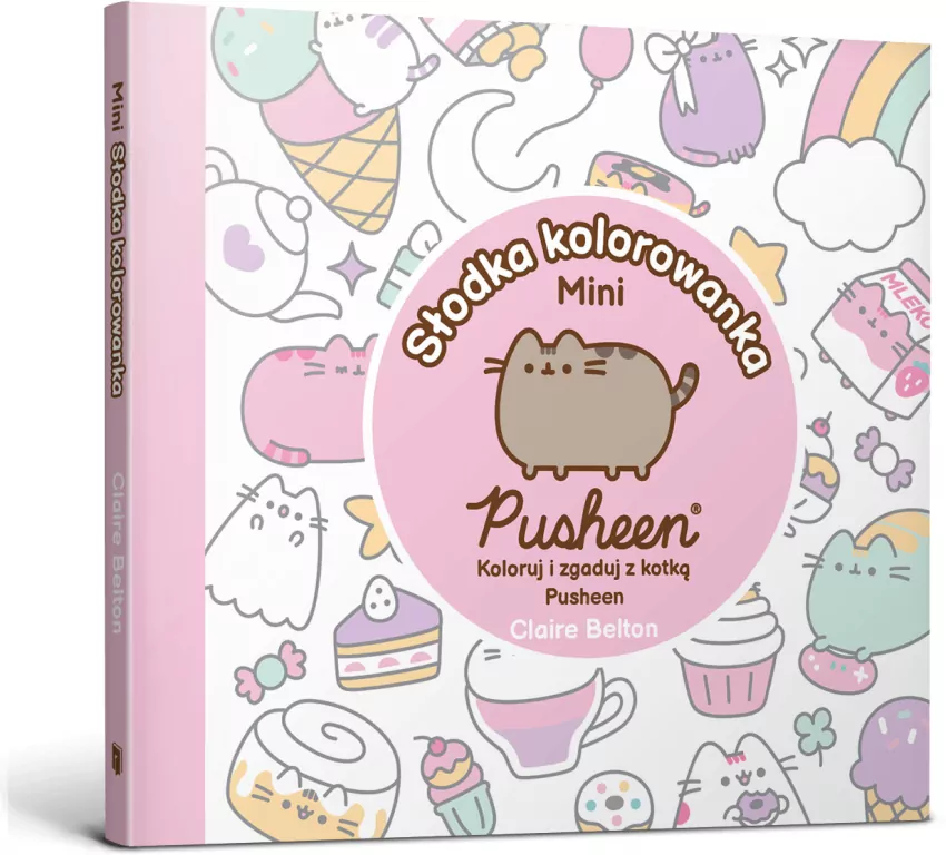 Słodka minikolorowanka Pusheen - tantis.pl