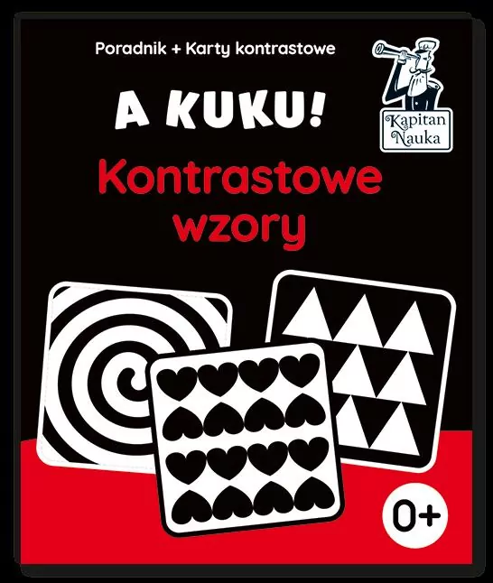 A kuku! Kontrastowe wzory. Kapitan Nauka - tantis.pl