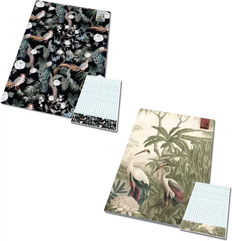 Notes A6 kratka z poddrukiem Botanique 1 szt.mix - tantis.pl