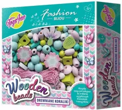 Koraliki drewniane kwiaty. ToysInn