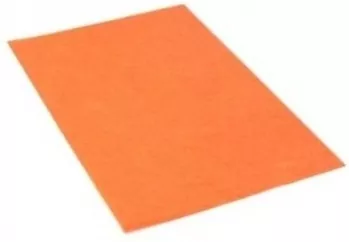 Filc dekoracyjny pomarańczowy 20x30cm - tantis.pl