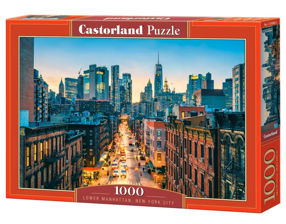 Puzzle 1000. Lower Manhattan, New York City - tantis.pl
