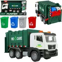 Śmieciarka ze światłem i dźwiękiem