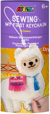 Uszyj brelok do kluczy Lama