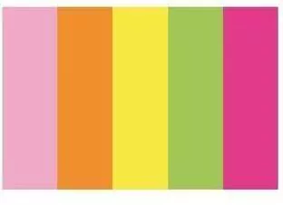 Zakładki indeksujące 15x50mm papierowe neon. D.RECT - tantis.pl