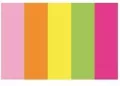 Zakładki indeksujące 15x50mm papierowe neon. D.RECT - tantis.pl
