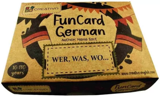 Fun Card German Wer, Was, Wo... CREATIVO