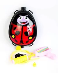 Pistolet na wodę biedronka czarno-czerwona