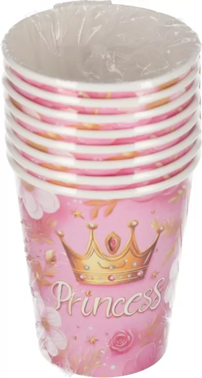 KUBEK PAP 250ML PRINCES ROZ 040801 PM OPFOL - tantis.pl