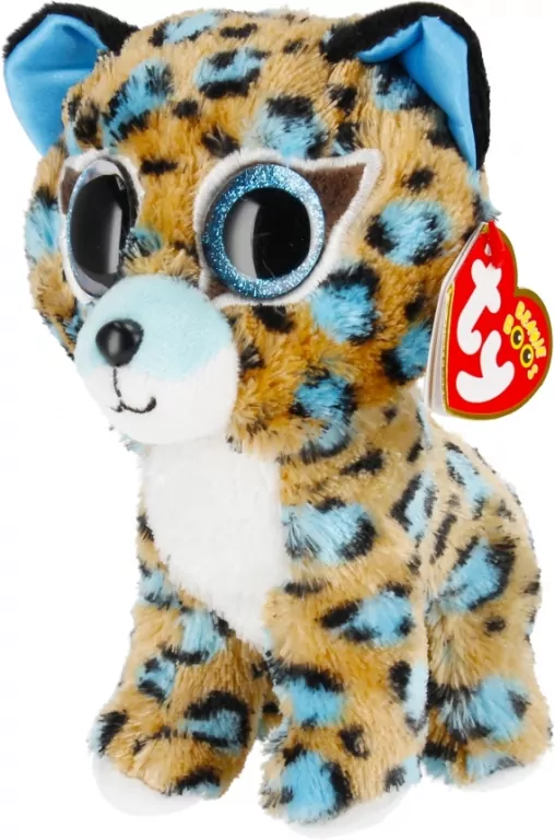 Beanie Boos Cobalt, niebieski lampart 15cm - tantis.pl