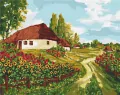 Malowanie po numerach. Ukraińskimi drogami 40x50 - tantis.pl