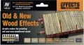 Vallejo: 71.187 - Model Air - Effects - Old & New Wood Effects (8x17 ml) - tantis.pl