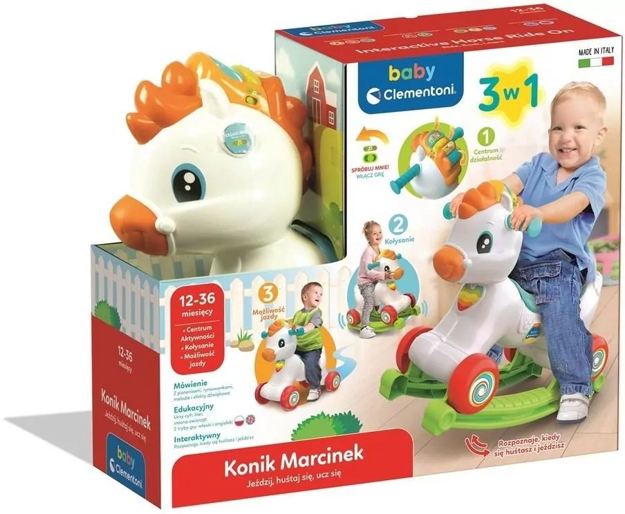 Clementoni Baby. Konik Marcinek - tantis.pl