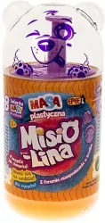 Misiolina masa plastyczna 2x50g + 2 foremki