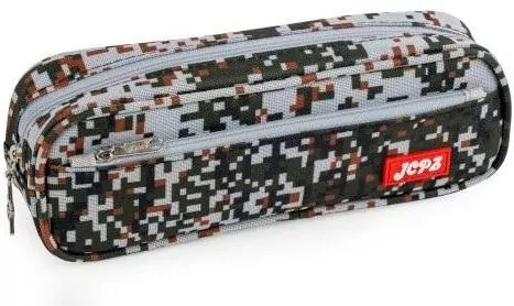 Piórnik etue Camo 2 siwy - tantis.pl