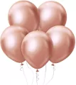 Balony Beauty&Charm platynowe różowe 45cm 5szt - tantis.pl
