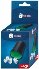 Noris Kubek z 6 kostkami do gry - tantis.pl
