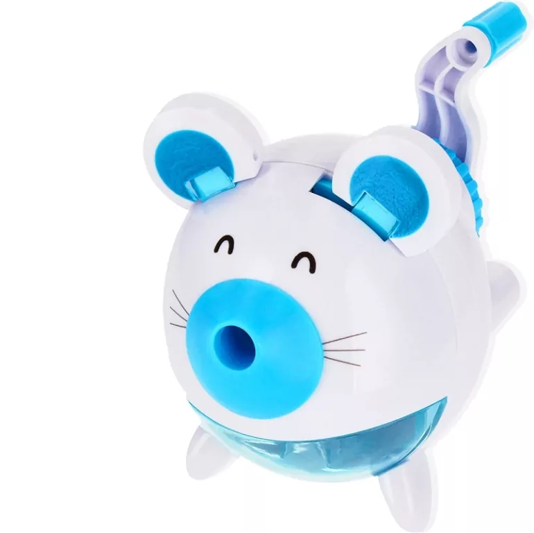 Temperówka plastikowa z korbką. Mysz - tantis.pl