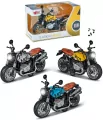 Motocykl metalowy ze światłem i dźwiękiem MIX - tantis.pl