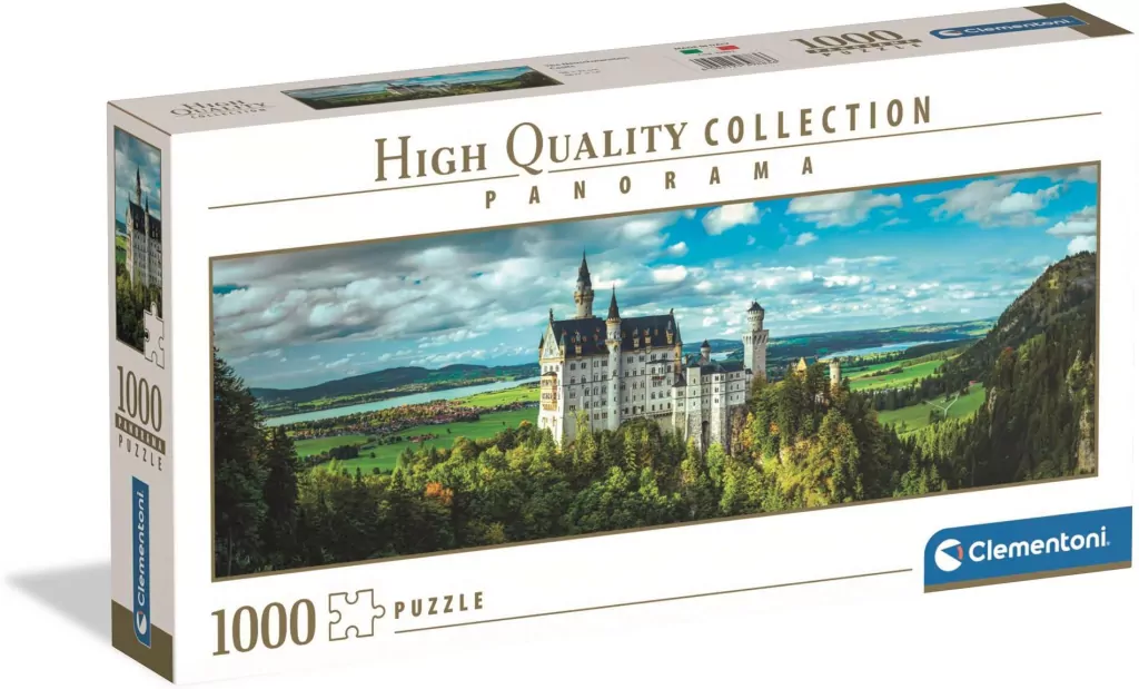 Puzzle 1000 Panorama HQ The Neuschwanstein Castle - tantis.pl
