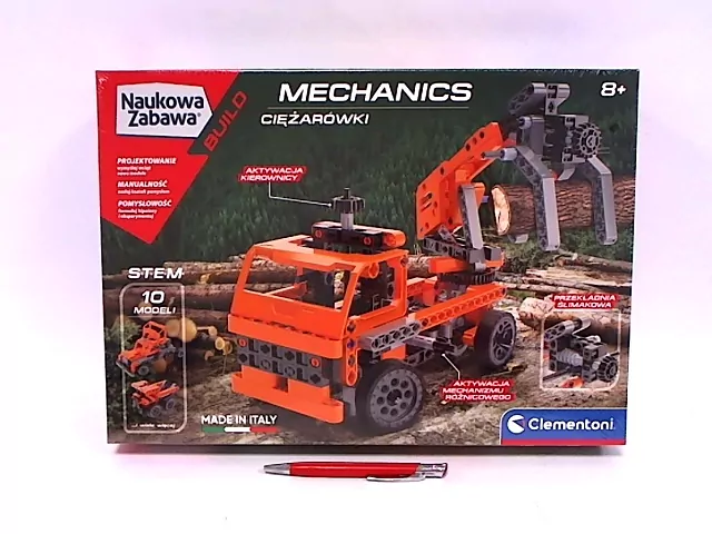 Ciężarówki. Laboratorium mechaniki. Naukowa zabawa. 60992 - tantis.pl