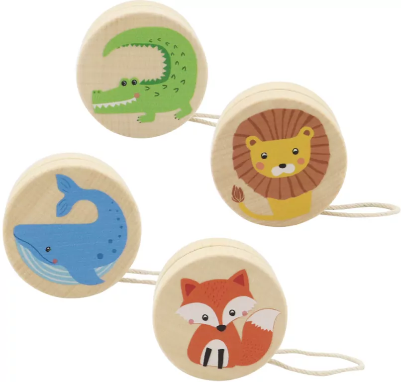 Jojo drewniane. Zwierzątka. Mix - tantis.pl