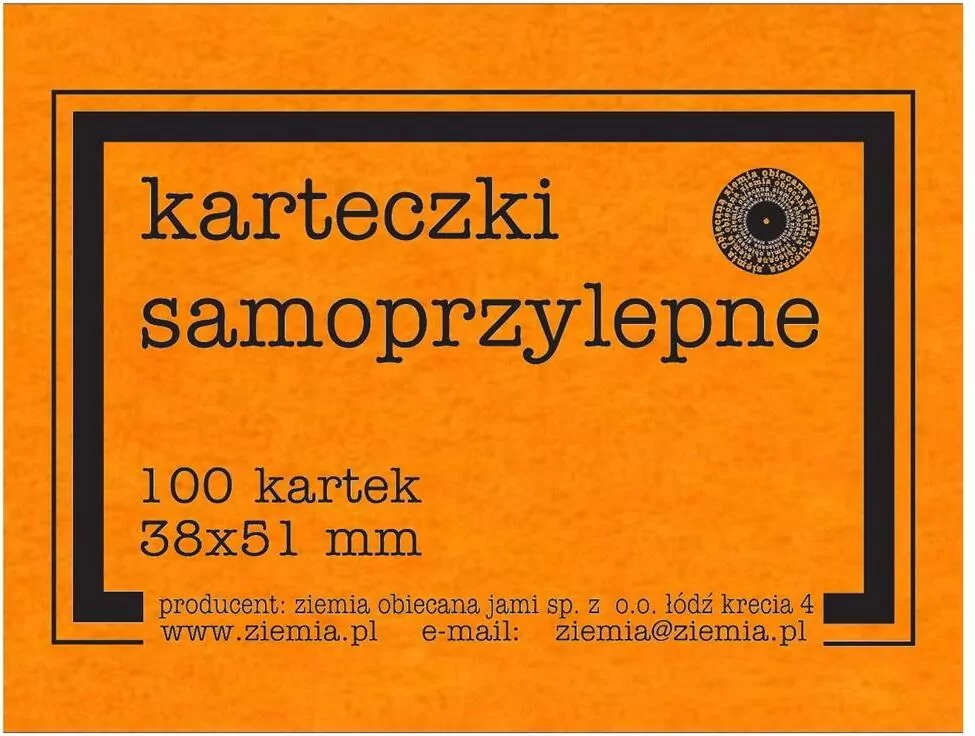 Karteczki samoprzylepne Fluo 38x51mm - tantis.pl