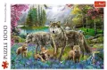 Trefl. Puzzle 1000 Wilcza rodzina - tantis.pl