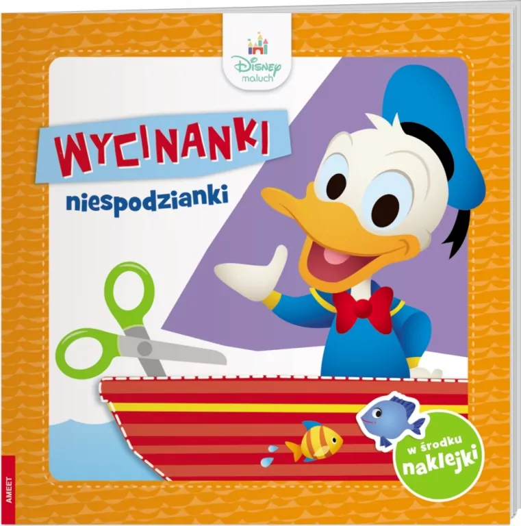 Disney Maluch. Wycinanki niespodzianki - tantis.pl