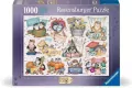 Puzzle 1000. Kalendarz Szalonych Kotów - tantis.pl