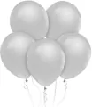 Balony Beauty&Charm metaliki srebrne 10szt - tantis.pl