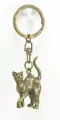 Brelok metalowy kot 6cm - tantis.pl