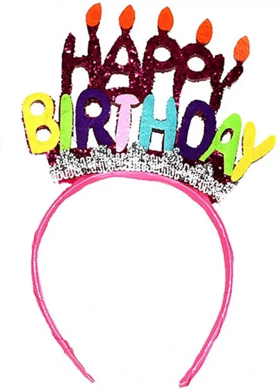 Opaska Happy Birthday 24cm PARTY GO - tantis.pl